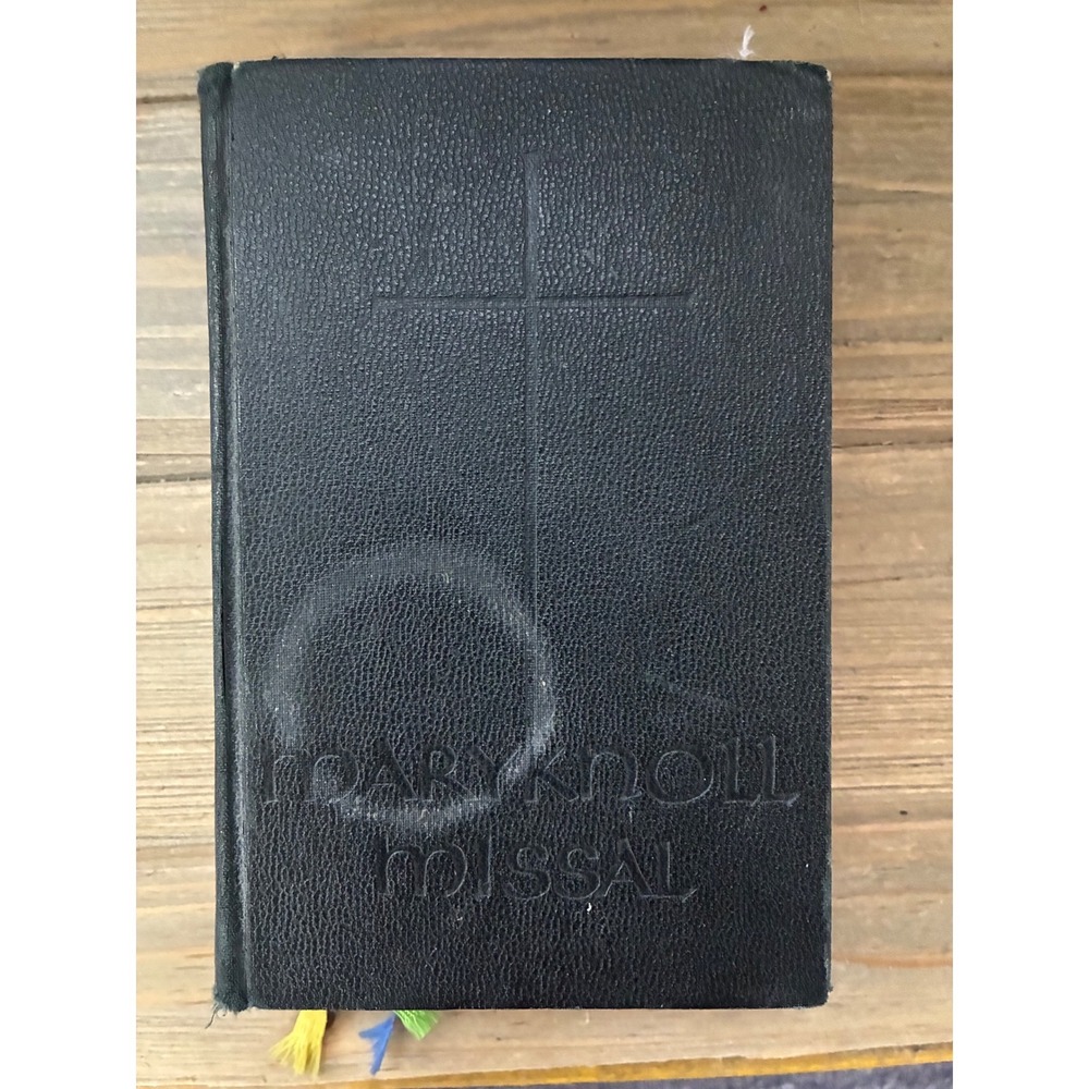 VTG 1961 Maryknoll Missal Daily Missal of the Mystical Body Catholic Bible